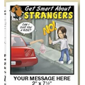 Get Smart About Strangers for Kids Stock Design 8-Page Coloring Book